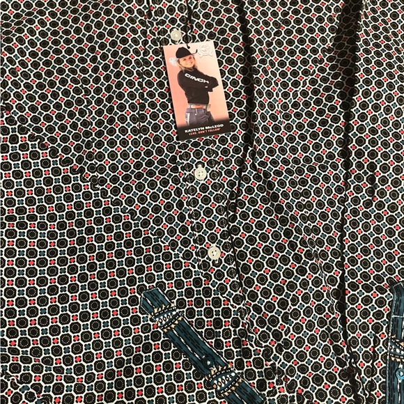 Cinch western shirt XXL - Picture 2 of 4
